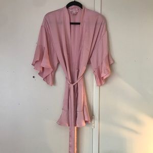 Blush pink robe